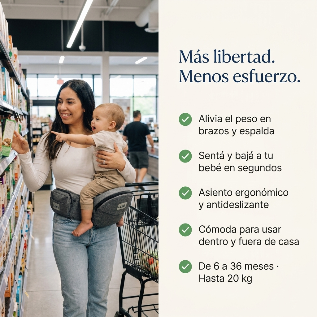 Riñonera Portabebé Liloa